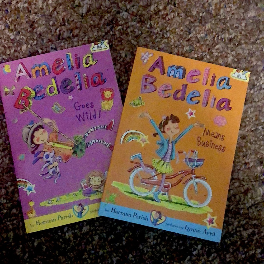 2 piece set Amelia Bedelia books, excellent condition